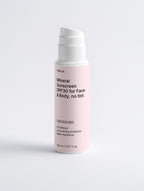 Mineral Sunscreen SPF30 for Face & Body, no tint