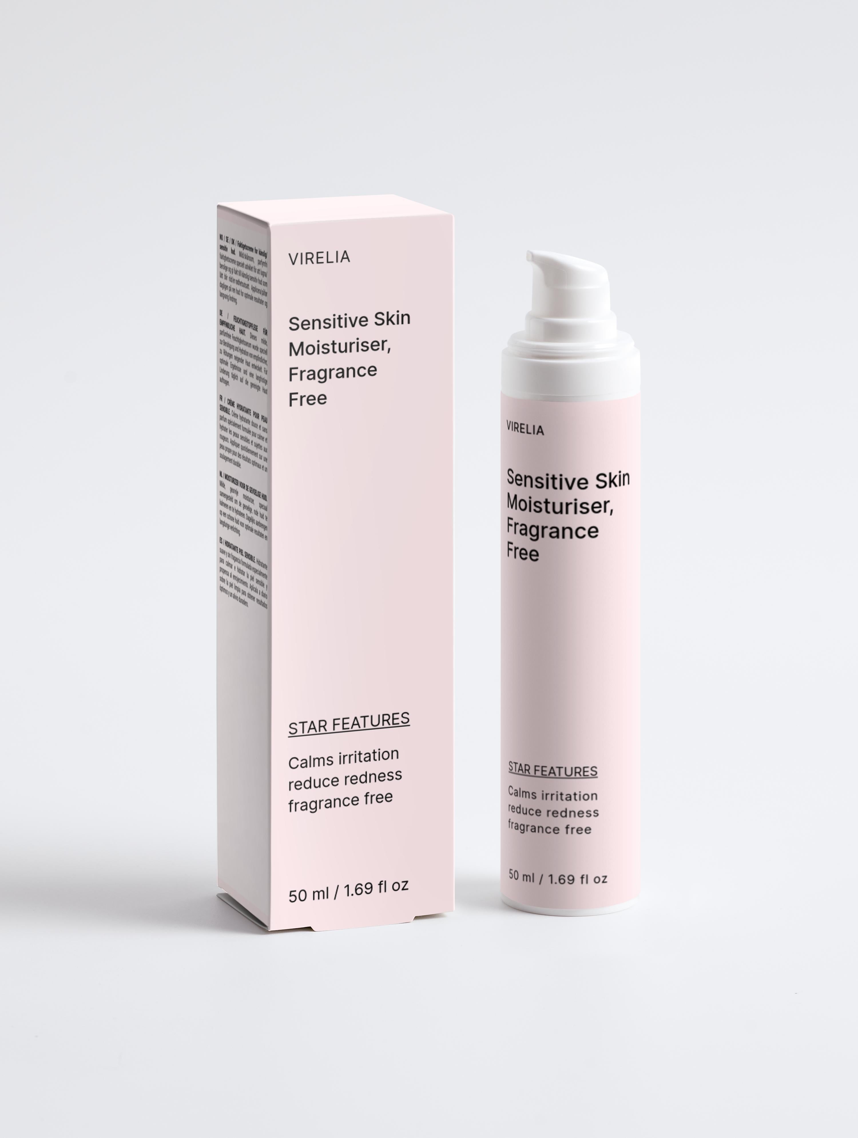 Sensitive Skin Moisturiser, Fragrance Free